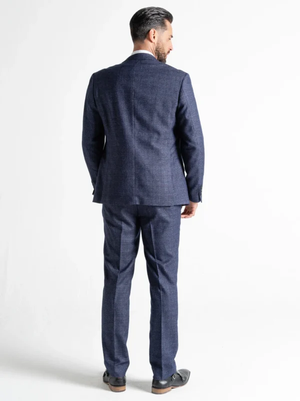 Charles - Blue Tweed Three Piece Suit 14 Charles - Blue Tweed Three Piece Suit
