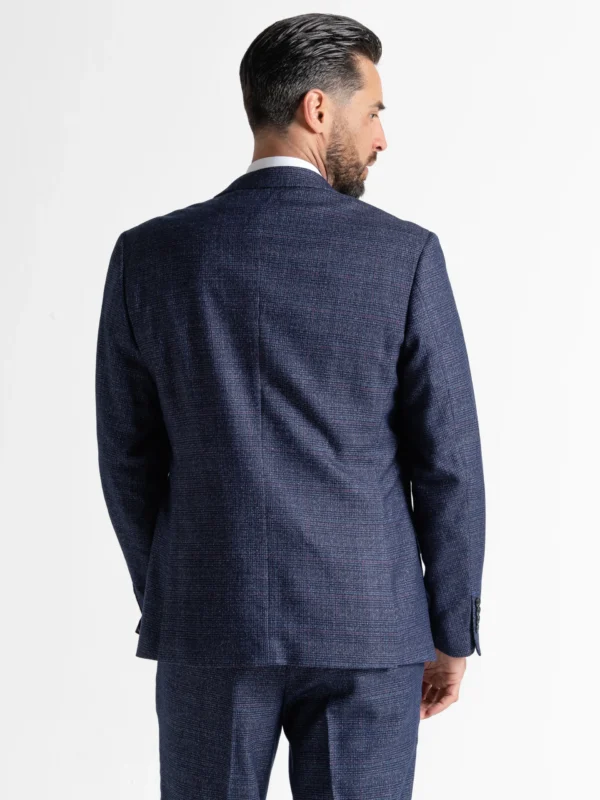 Charles - Blue Tweed Three Piece Suit 15 Charles - Blue Tweed Three Piece Suit