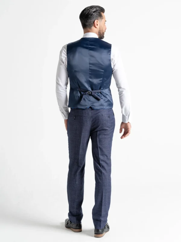 Charles - Blue Tweed Three Piece Suit 19 Charles - Blue Tweed Three Piece Suit