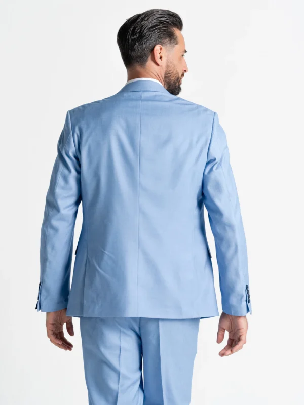 Charlie - Sky Blue Jacket With Blue Waistcoat 15 Charlie - Sky Blue Jacket With Blue Waistcoat