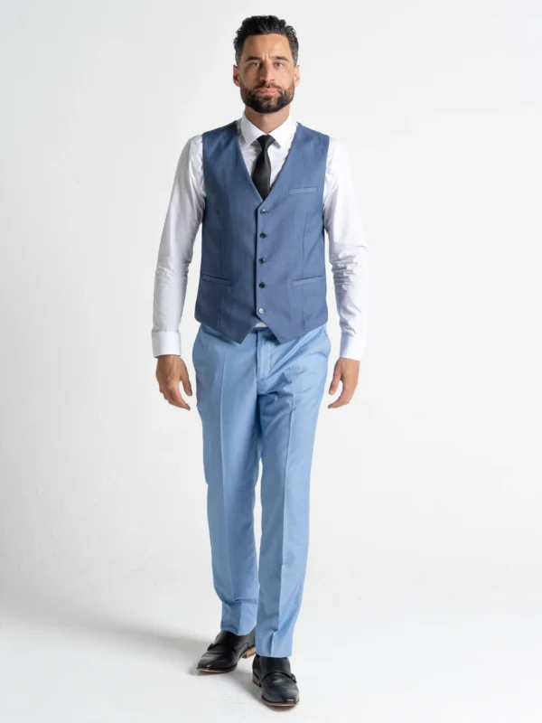 Charlie - Sky Blue Jacket With Blue Waistcoat 16 Charlie - Sky Blue Jacket With Blue Waistcoat