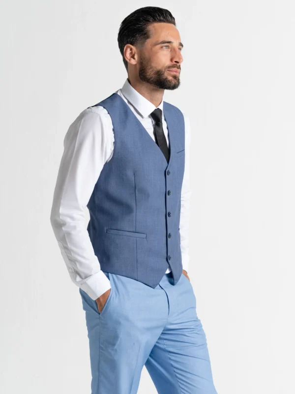 Charlie - Sky Blue Jacket With Blue Waistcoat 17 Charlie - Sky Blue Jacket With Blue Waistcoat