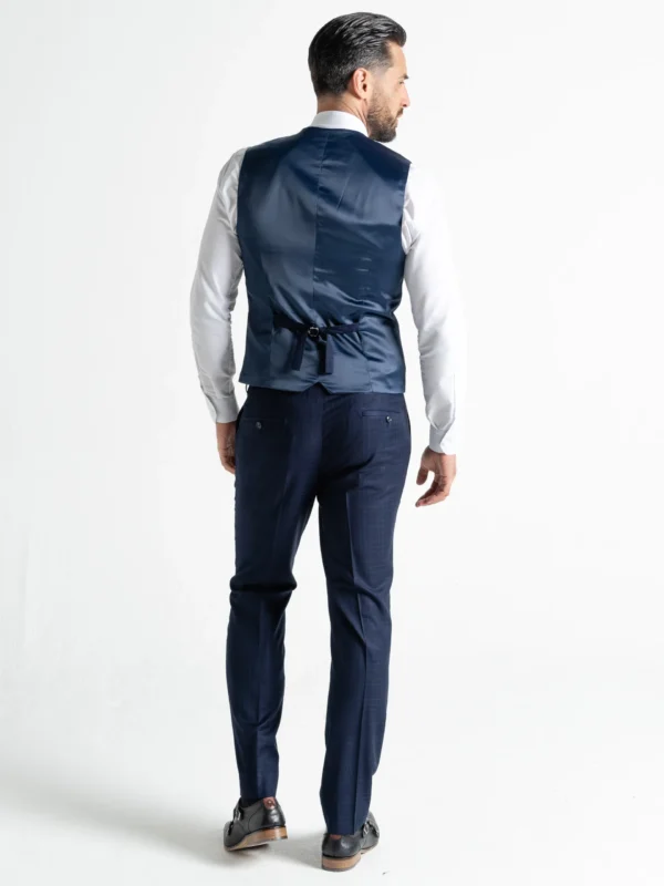 Chelsea - Deep Blue with Light Blue Checks