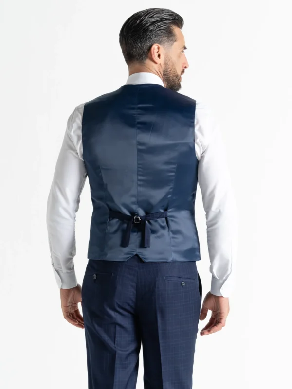 Chelsea - Deep Blue with Light Blue Checks