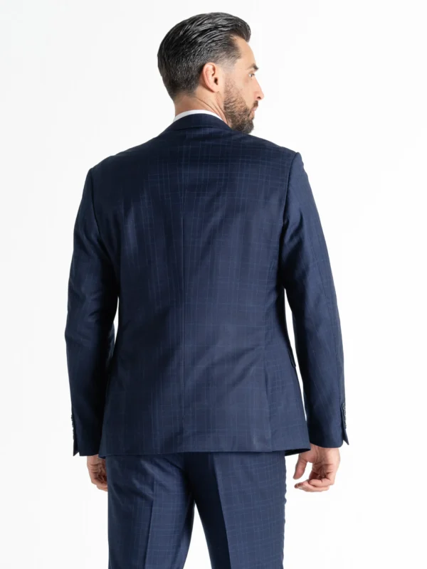 Chelsea - Deep Blue with Light Blue Checks