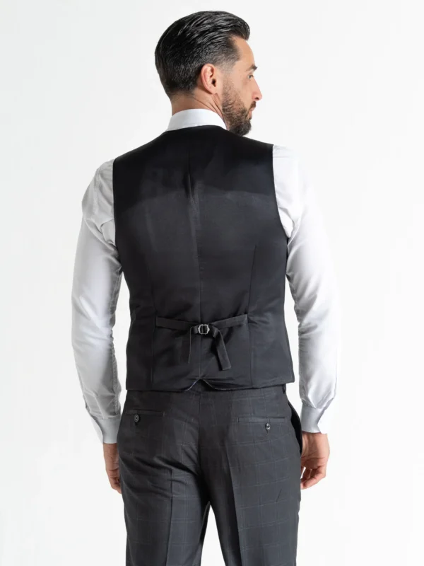 Chelsea - Charcoal with Light Grey Checks 26 Chelsea - Charcoal with Light Grey Checks