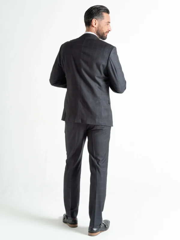 Chelsea - Charcoal with Light Grey Checks 20 Chelsea - Charcoal with Light Grey Checks