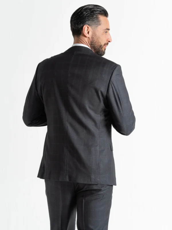 Chelsea - Charcoal with Light Grey Checks 21 Chelsea - Charcoal with Light Grey Checks