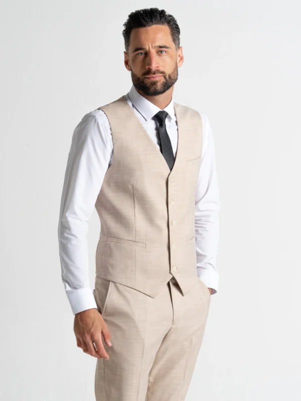 Edward - Beige Three Piece Suit 17 Edward - Beige Three Piece Suit