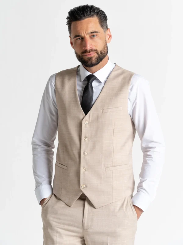 Edward - Beige Three Piece Suit 18 Edward - Beige Three Piece Suit