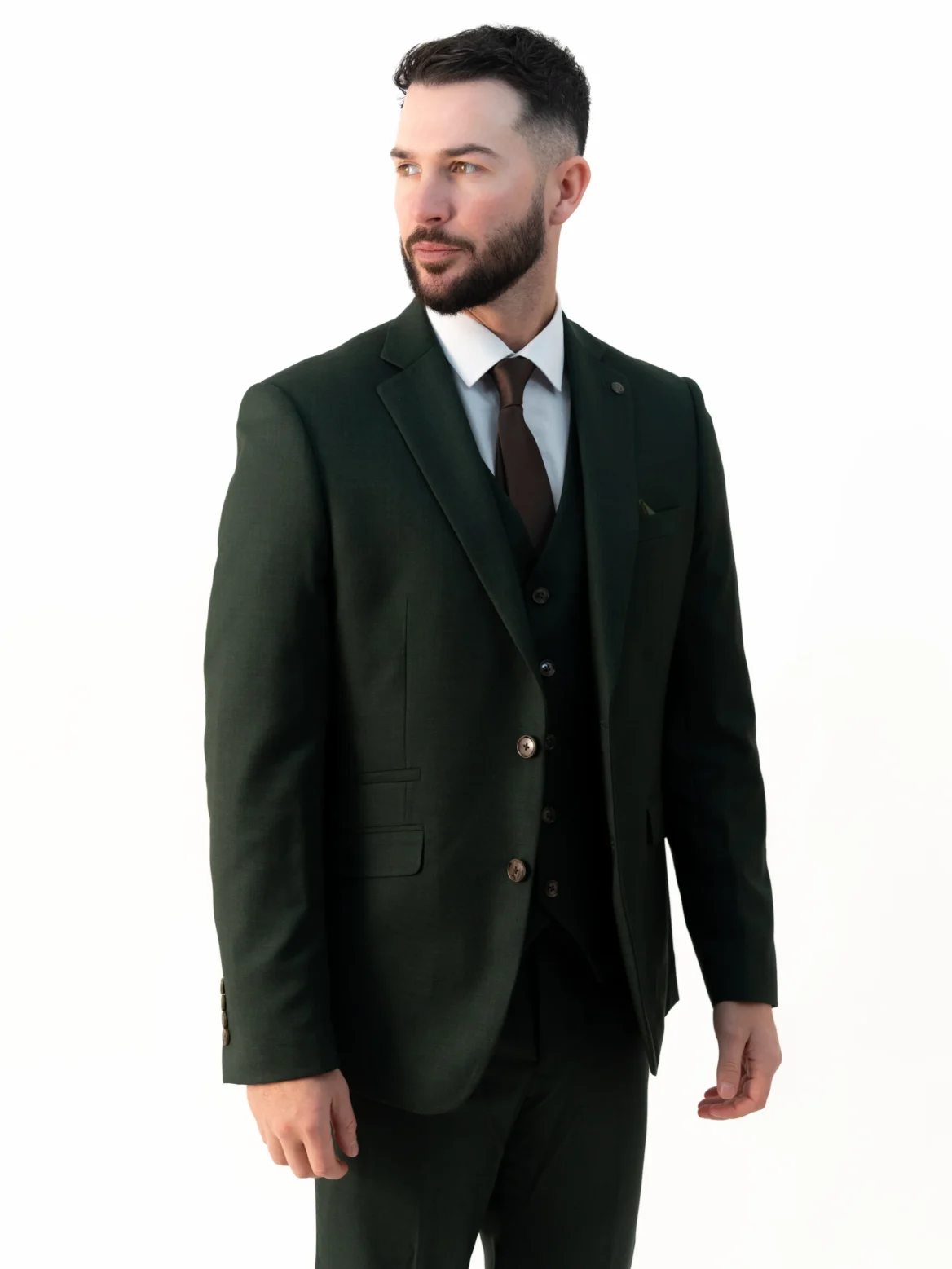 Edward- Emerald Three Piece Suit - Image 2