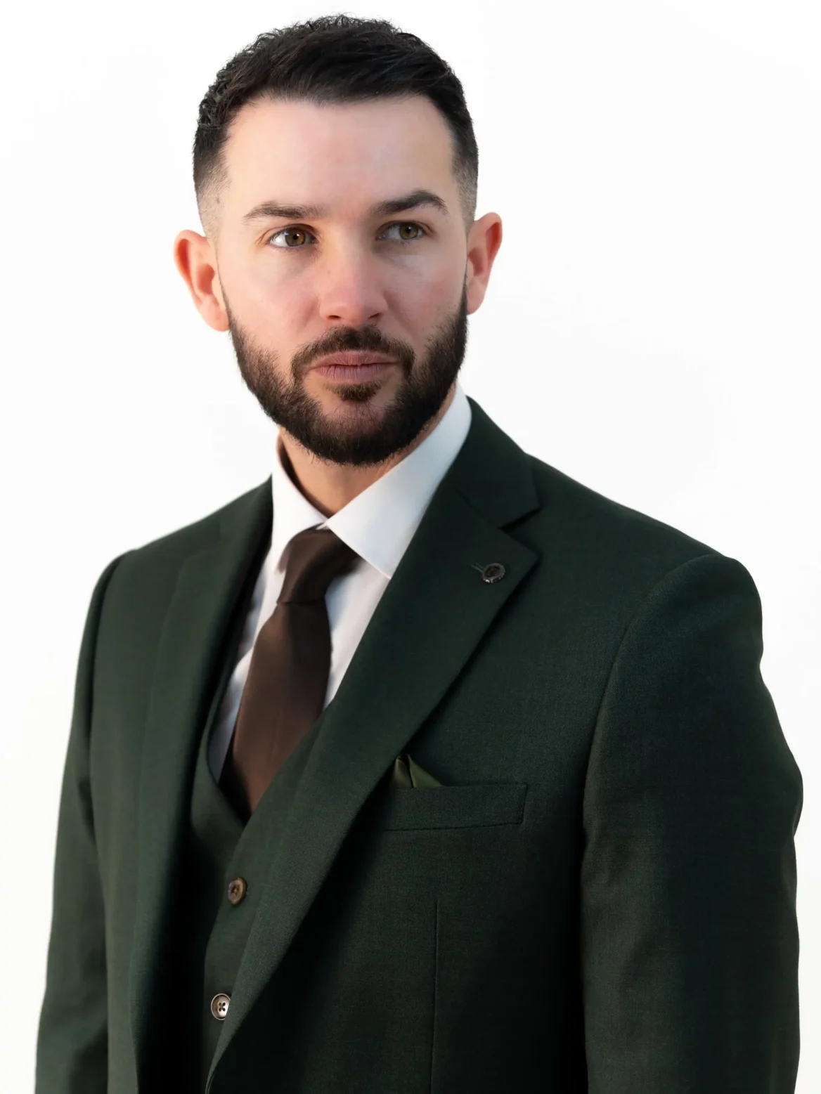 Edward- Emerald Three Piece Suit - Image 8