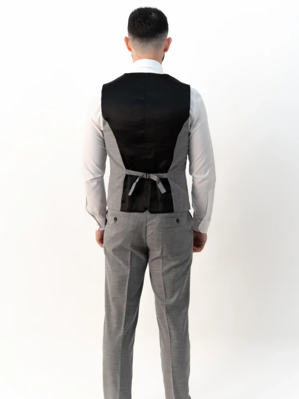 Edward - Silver Three Piece Suit 15 Edward - Silver Three Piece Suit