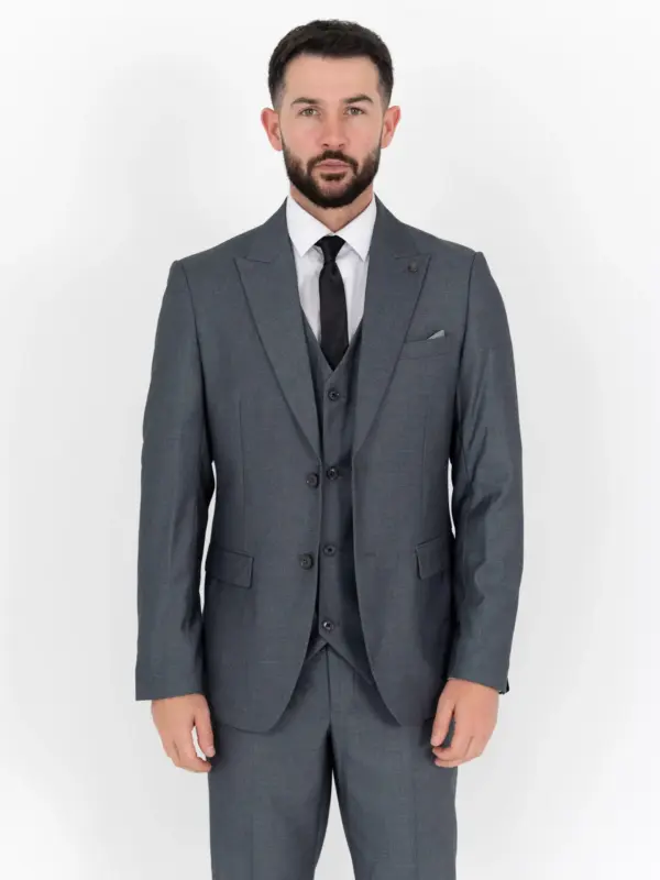 George - Grey Three Piece Suit 16 George - grey three piece suit