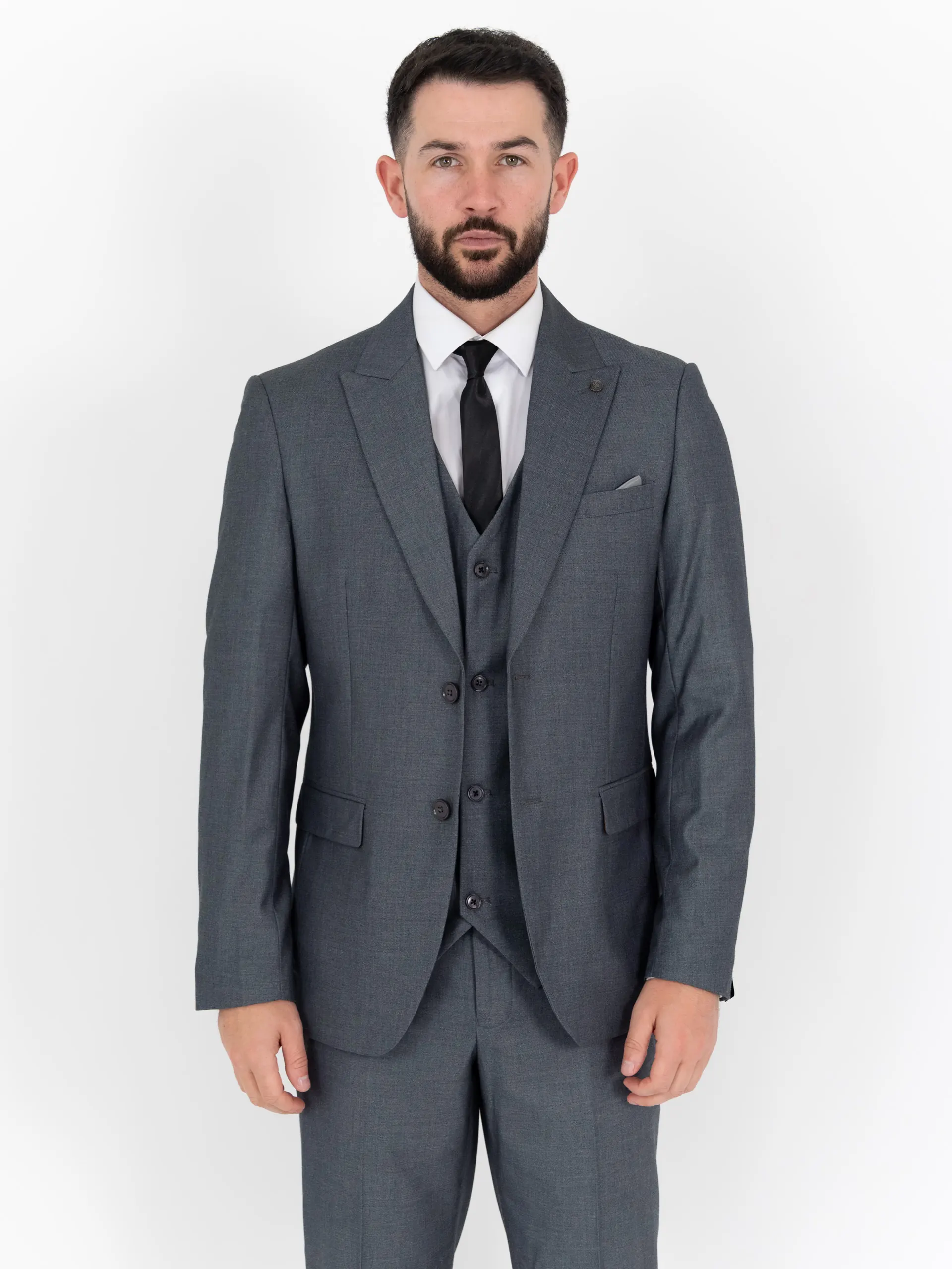 George - Grey Three Piece Suit 3 George - grey three piece suit - image 3