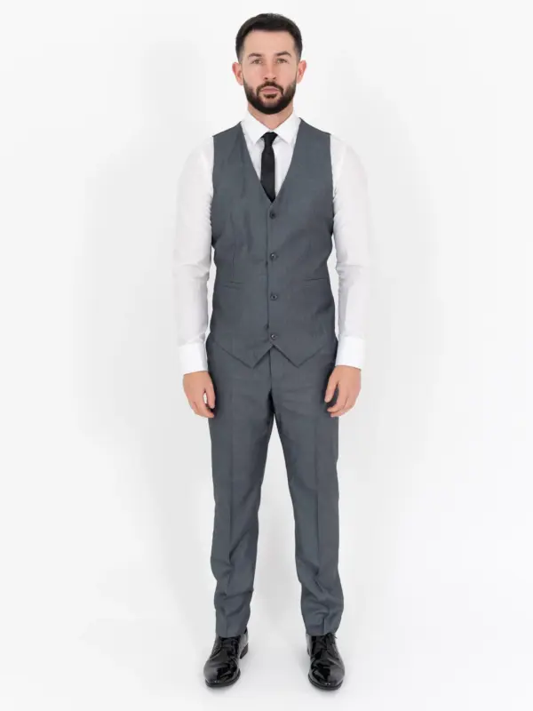 George - Grey Three Piece Suit 20 George - grey three piece suit