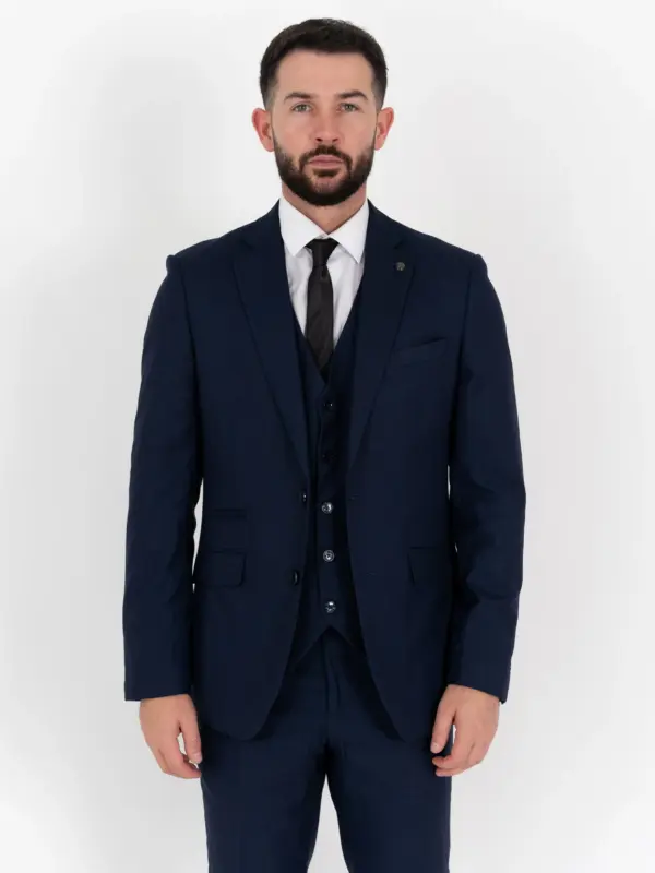 Henry - Navy Three Piece Suit