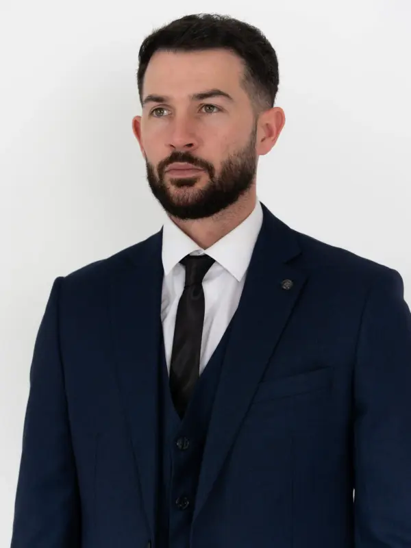 Henry - Navy Three Piece Suit