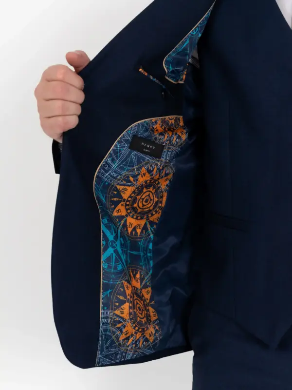 Henry - Navy Three Piece Suit