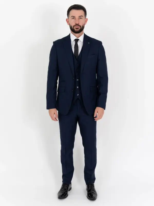 Henry - Navy Three Piece Suit