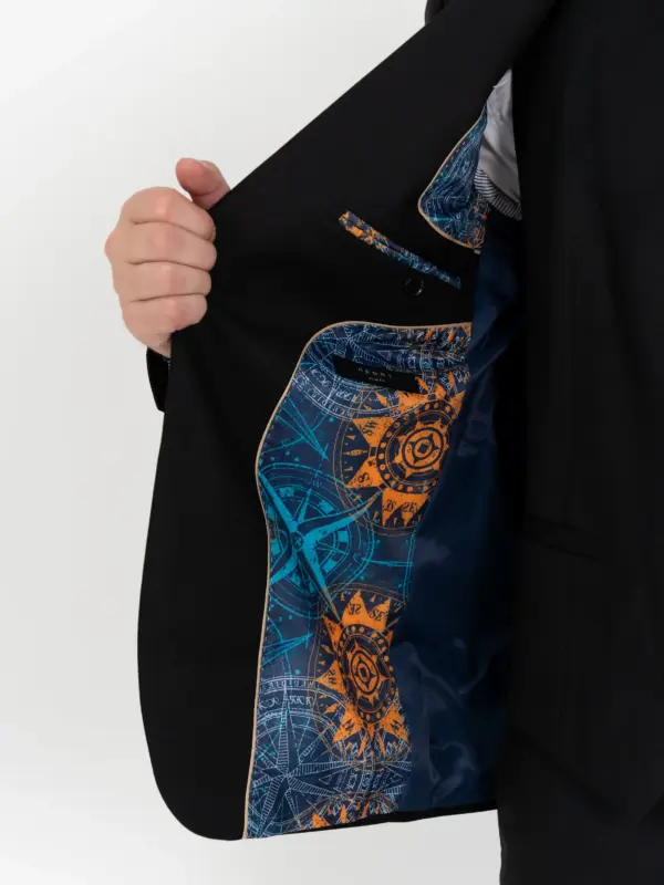 Henry - Black Three Piece Suit