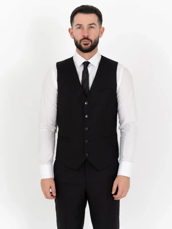 Henry - Black Three Piece Suit