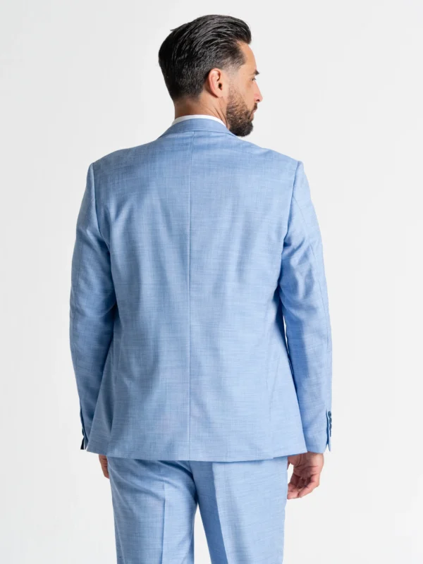 Henry - Azure Blue Three Piece Suit 15 Henry - Azure Blue Three Piece Suit