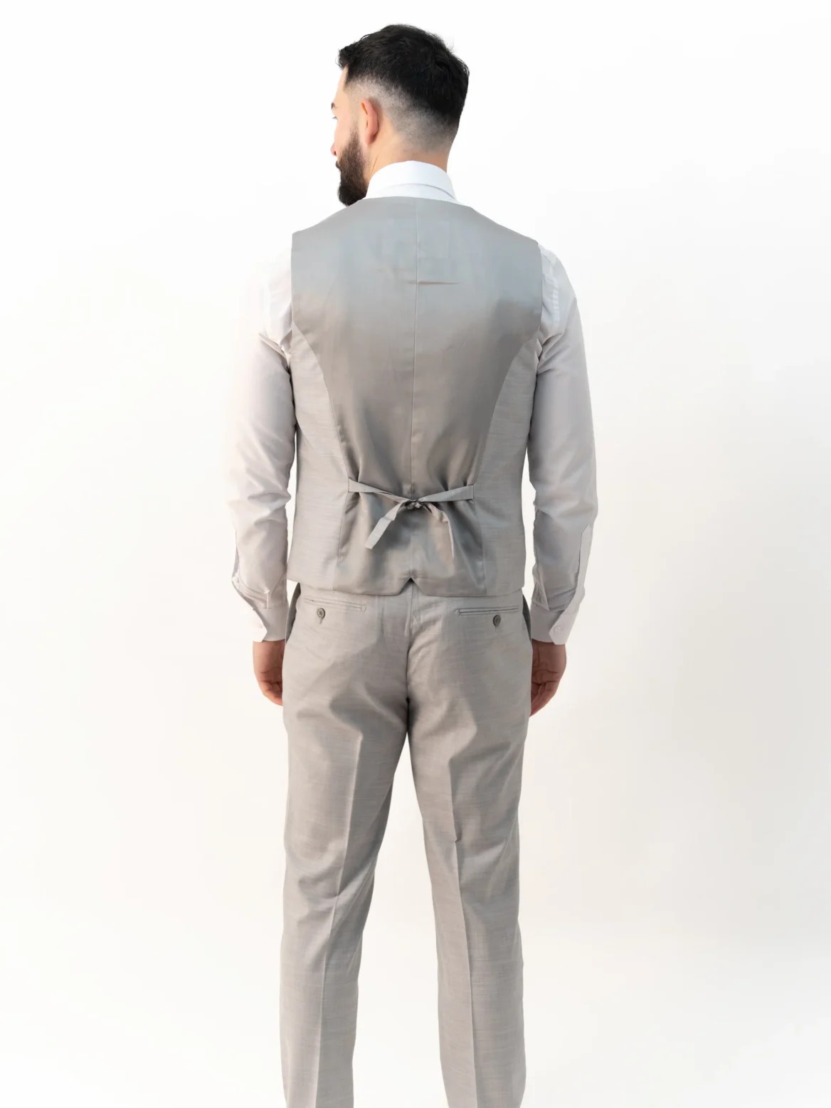 Henry - Light Grey Three Piece Suit - Image 5