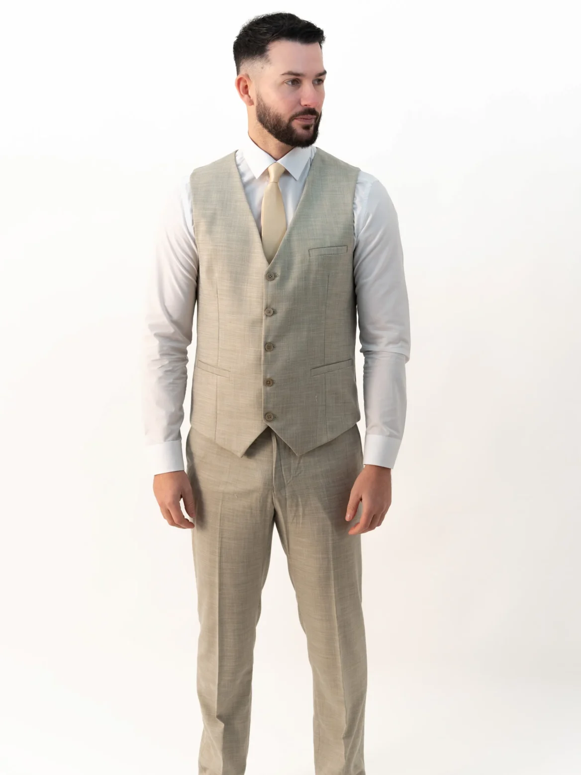 Henry - Pistachio Three Piece Suit - Image 3