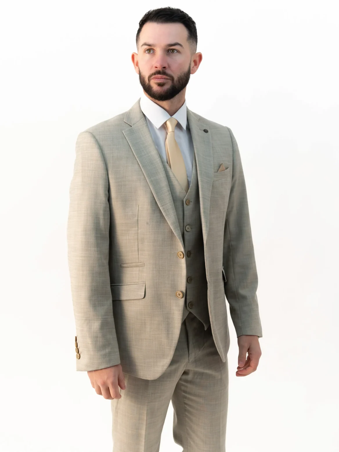 Henry - Pistachio Three Piece Suit - Image 7