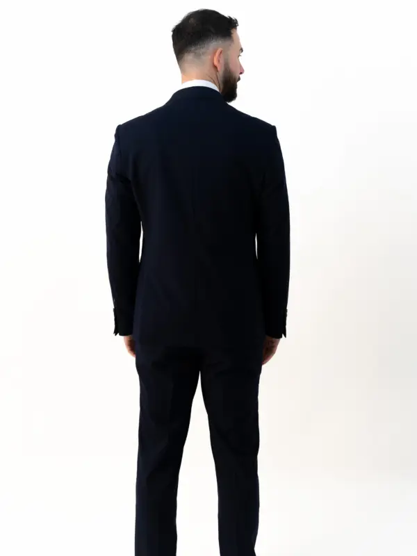 Issa - Navy Double Breasted Two Piece Suit
