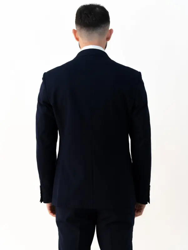 Issa - Navy Double Breasted Two Piece Suit