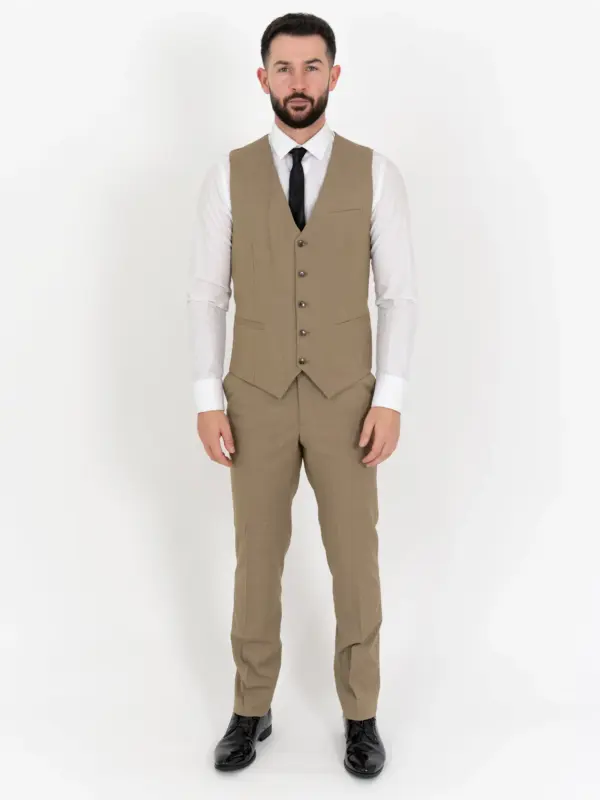 Jasper - Olive Three Piece Suit