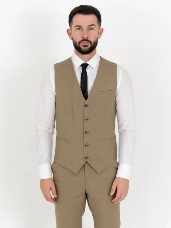Jasper - Olive Three Piece Suit