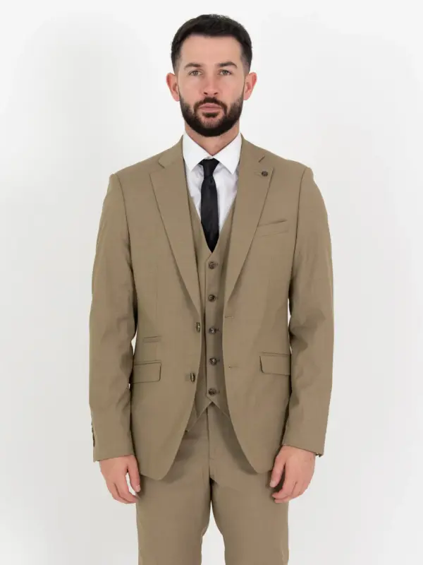 Jasper - Olive Three Piece Suit