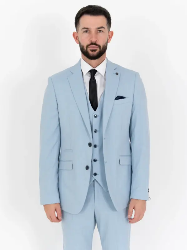 Jasper - Sky Three Piece Suit