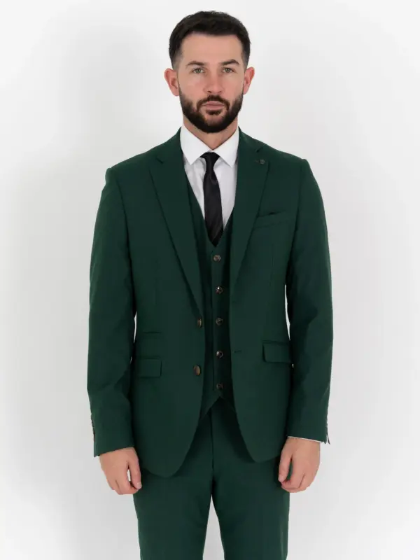 Jasper - Emerald Three Piece Suit