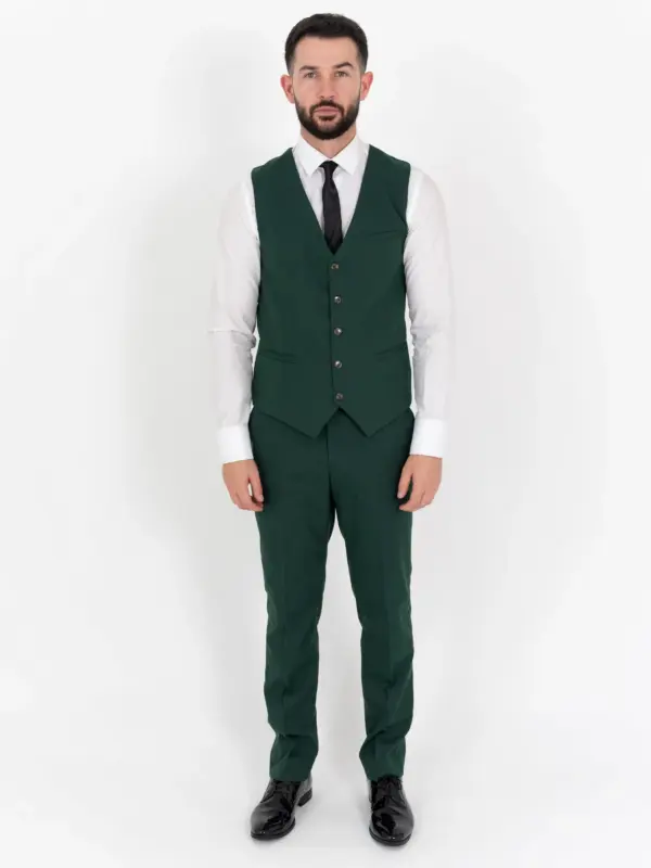 Jasper - Emerald Three Piece Suit