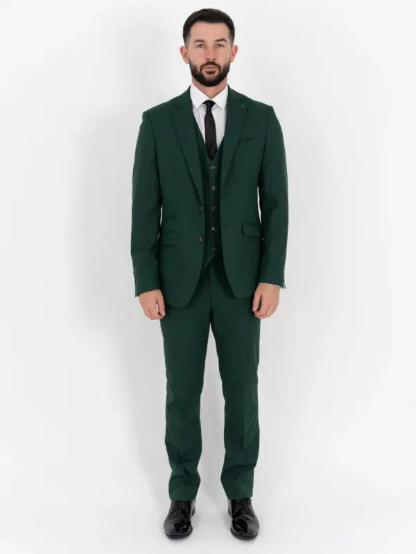 Jasper - Emerald Three Piece Suit