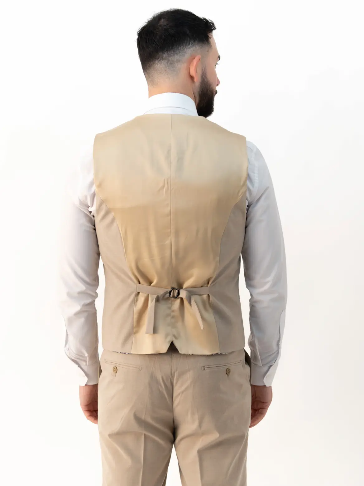 Jasper - Beige Three Piece Suit - Image 5
