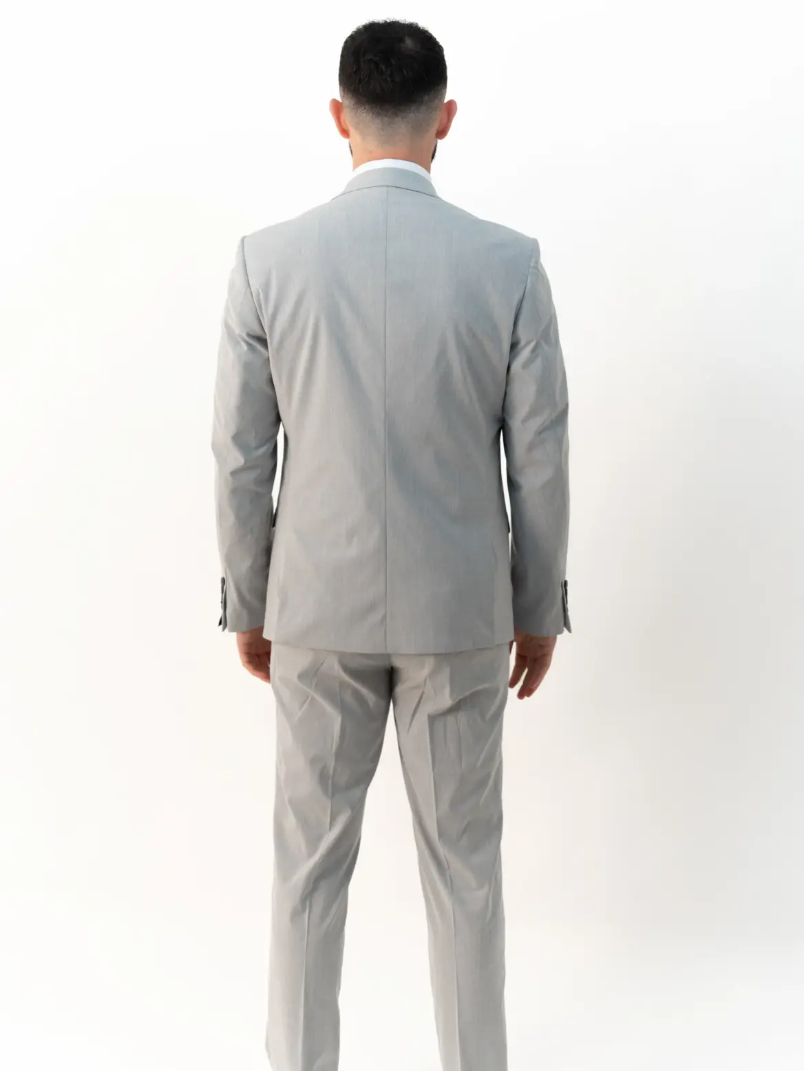 Jasper - Silver Three Piece Suit - Image 4