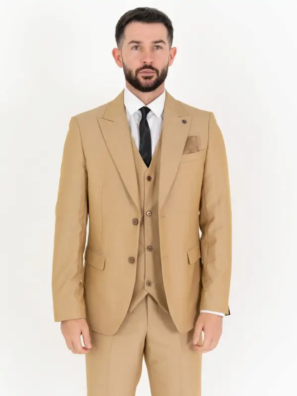 Jude - Sand Three Piece Suit 14 Jude - sand three piece suit