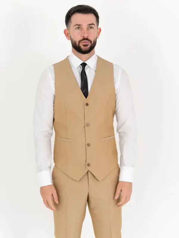 Jude - Sand Three Piece Suit 20 Jude - sand three piece suit