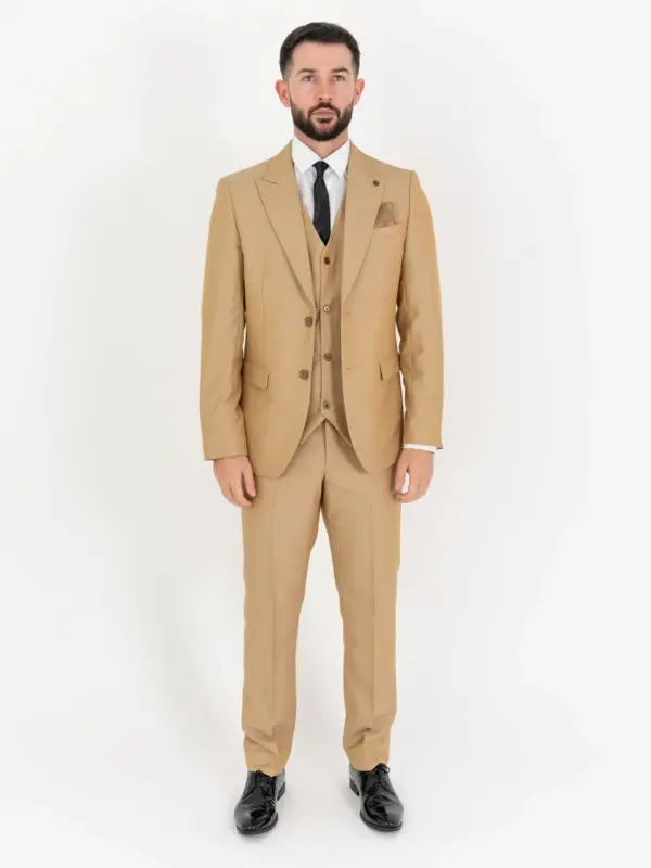 Jude - Sand Three Piece Suit 13 Jude - sand three piece suit