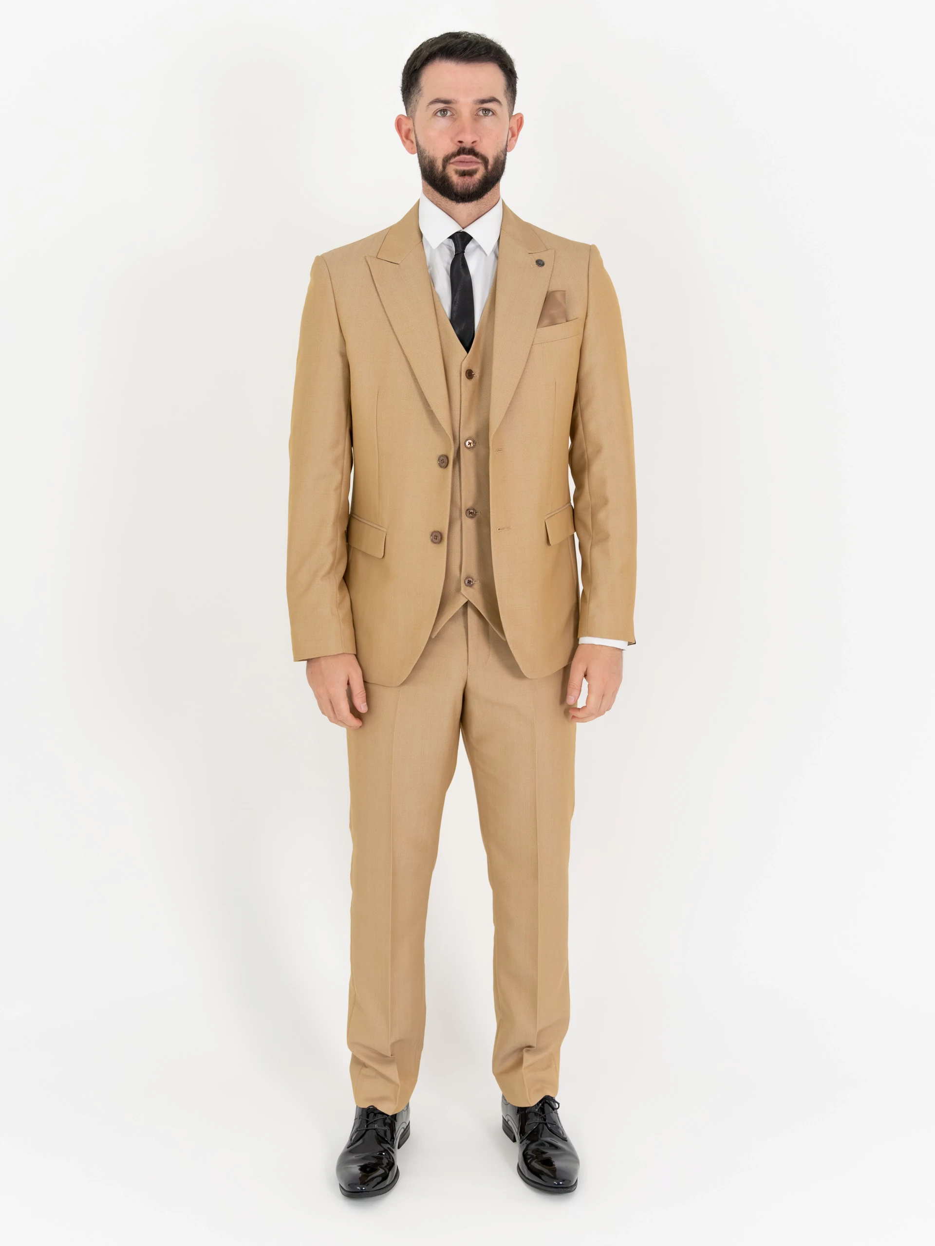 Jude - Sand Three Piece Suit 1 Jude - sand three piece suit