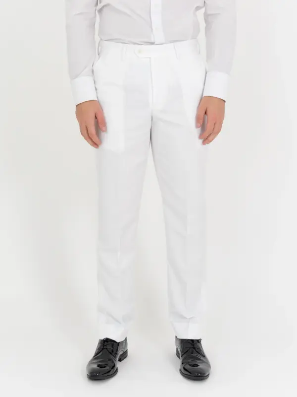Jude - white three piece suit