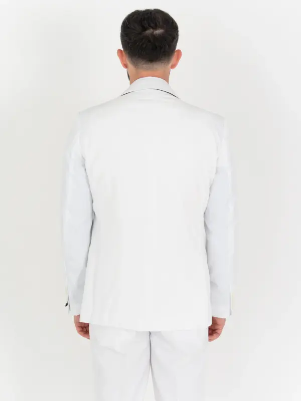 Jude - white three piece suit