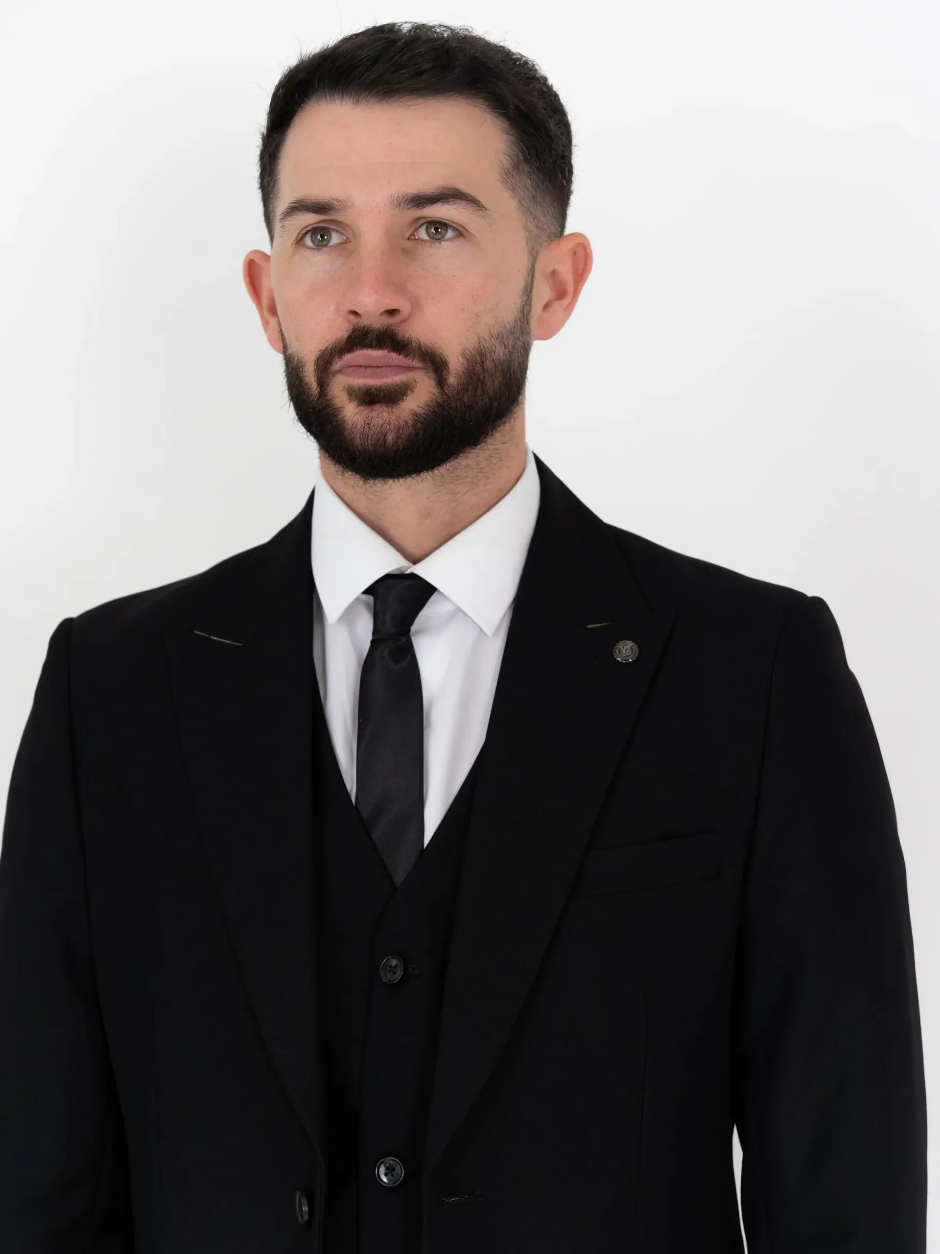Jude - Black Three Piece Suit 4 Jude - black three piece suit - image 4