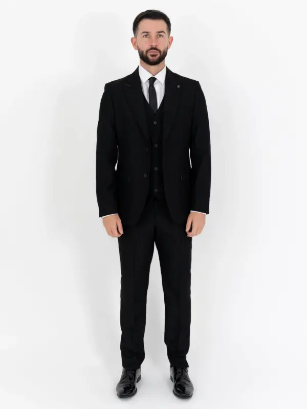 Jude - Black Three Piece Suit 13 Jude - black three piece suit