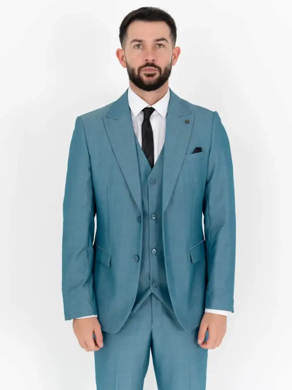 Jude - Aqua Three Piece Suit 15 Jude - aqua three piece suit